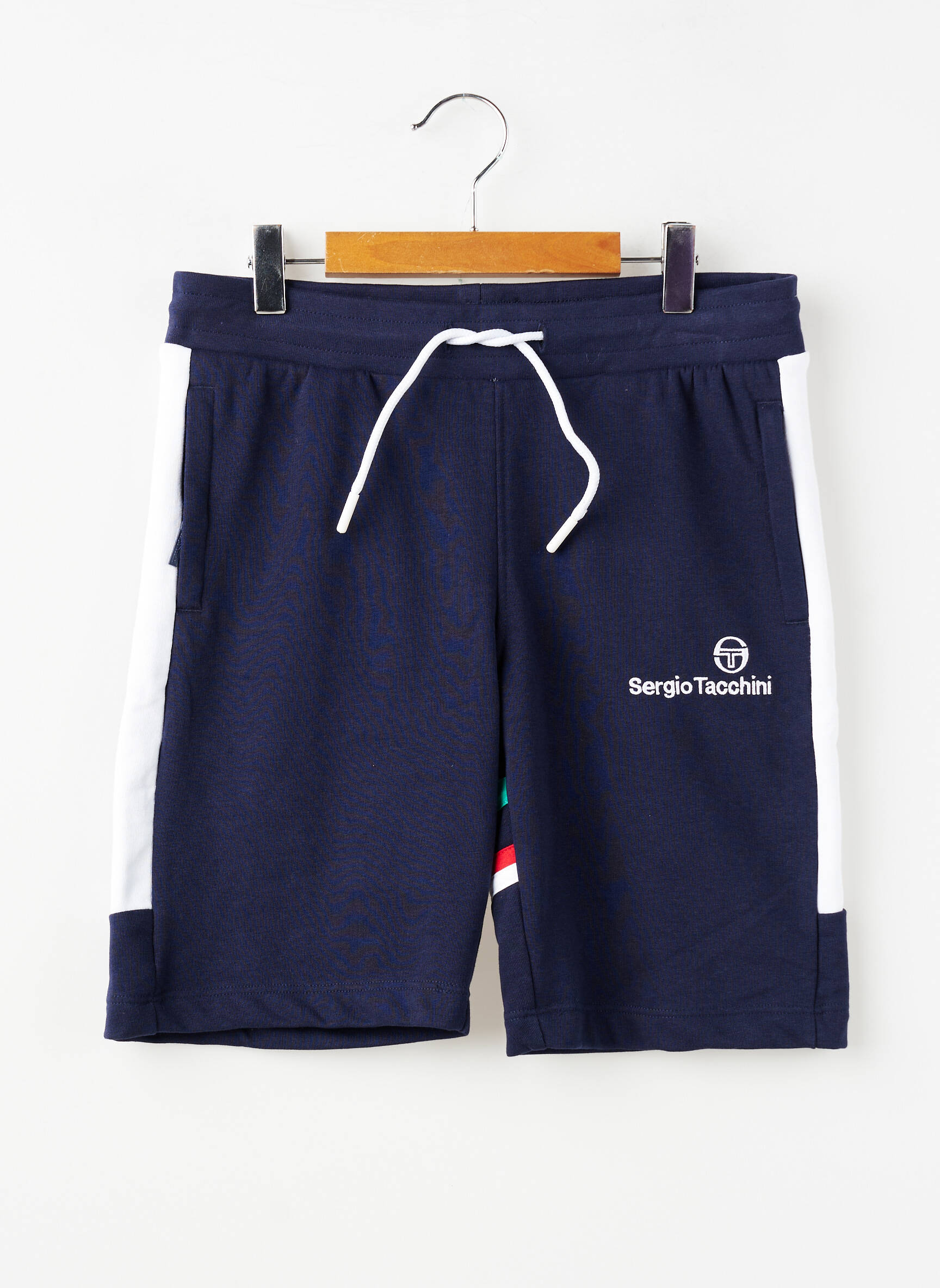 Șort țesătură poplin talie elastică albastru SERGIO TACCHINI băiat