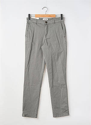 Pantalon chino bio mărime normală gri JACK & JONES bărbat
