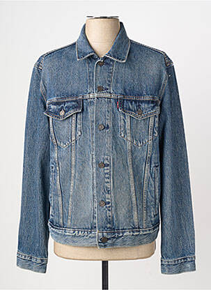 Jachete casual închidere cu nasturi pe față albastru LEVI'S bărbat