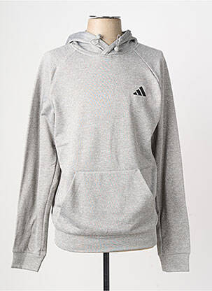 Hanorac cu glugă buzunare mâneci lungi gri ADIDAS bărbat