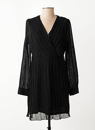 Rochie scurtă mâneci lungi mâneci lungi negru ONLY femeie