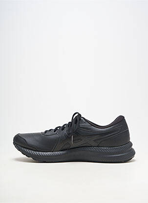 Adidași material neted vârf rotund negru ASICS bărbat