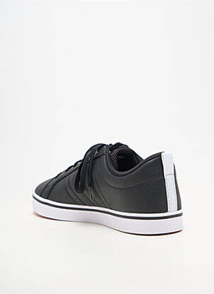 Adidași material neted vârf rotund negru ADIDAS bărbat