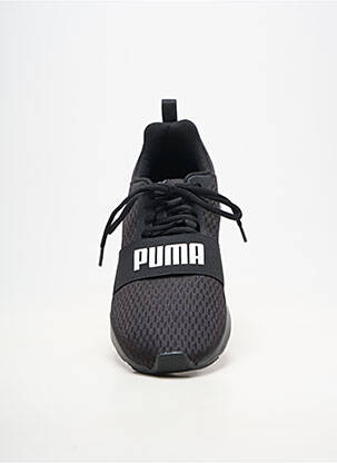 Adidași vârf rotund vârf rotund negru PUMA bărbat