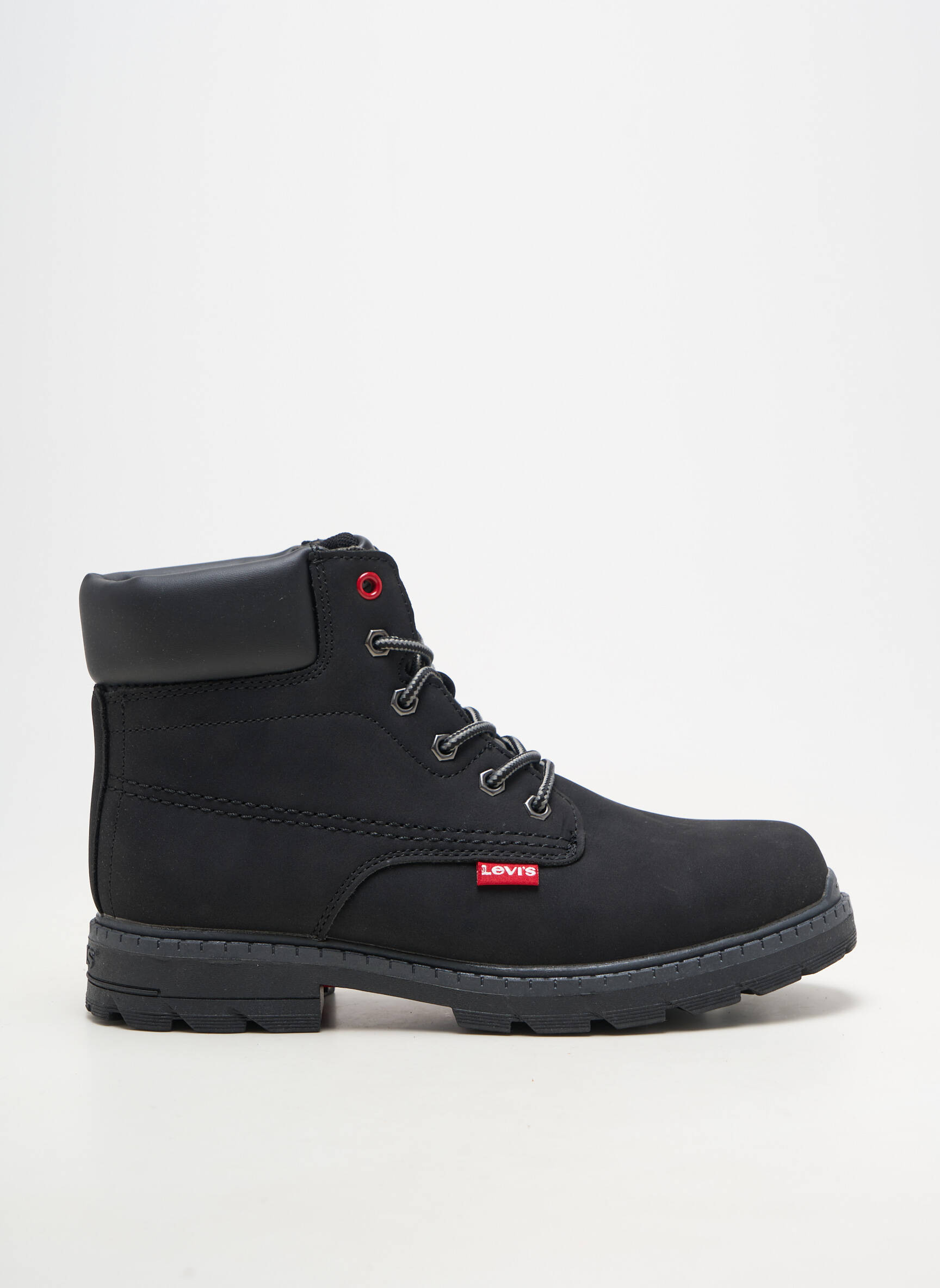 Botine/ghete material neted toc mic negru LEVI'S bărbat