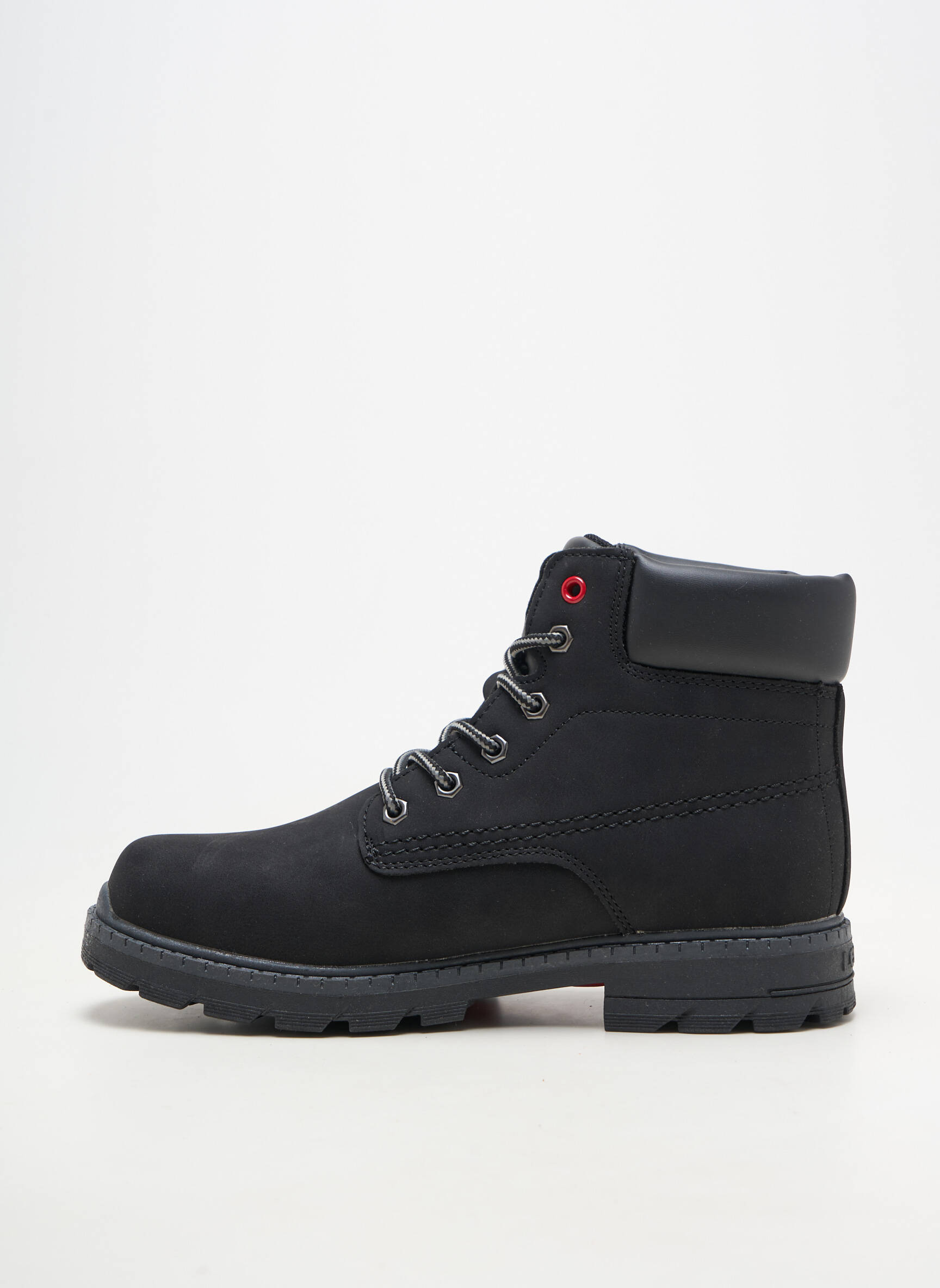 Botine/ghete material neted toc mic negru LEVI'S bărbat