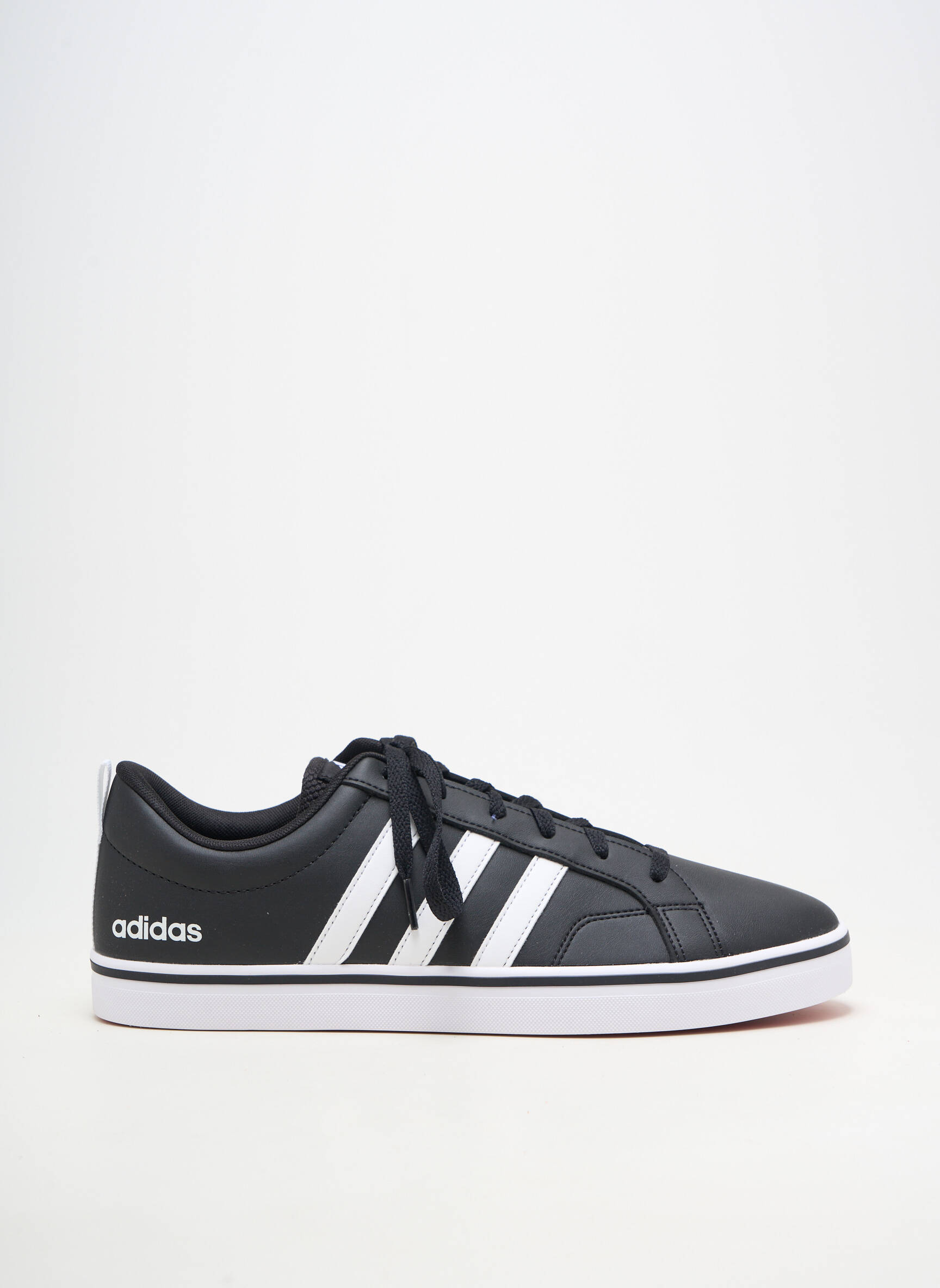 Adidași material neted vârf rotund negru ADIDAS bărbat