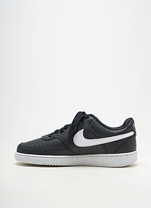 Adidași material neted vârf rotund negru NIKE bărbat