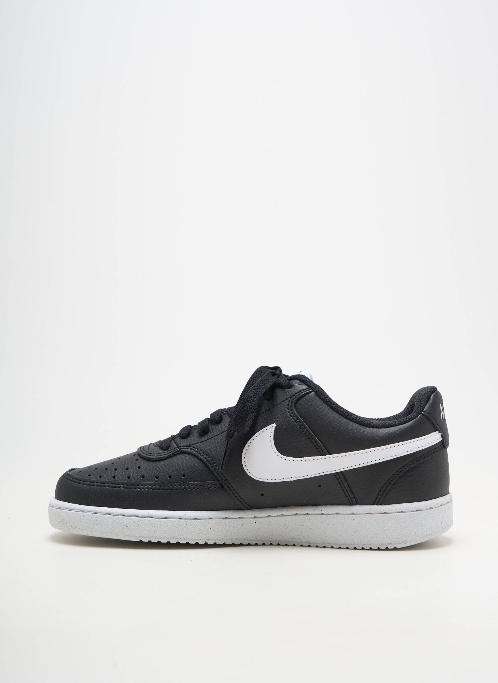 Adidași material neted vârf rotund negru NIKE bărbat
