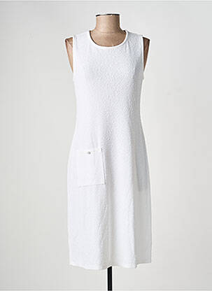 Rochie midi fără mâneci fără mâneci bej JOSEPH RIBKOFF femeie