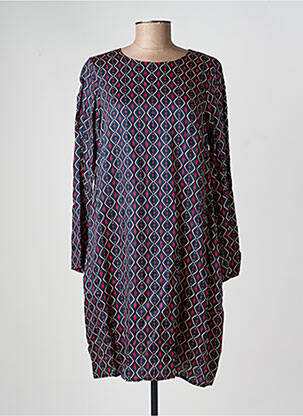 Rochie midi croială fluidă mâneci lungi albastru LA FEE MARABOUTEE femeie