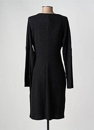 Rochie midi mâneci lungi mâneci lungi negru FRANK LYMAN femeie