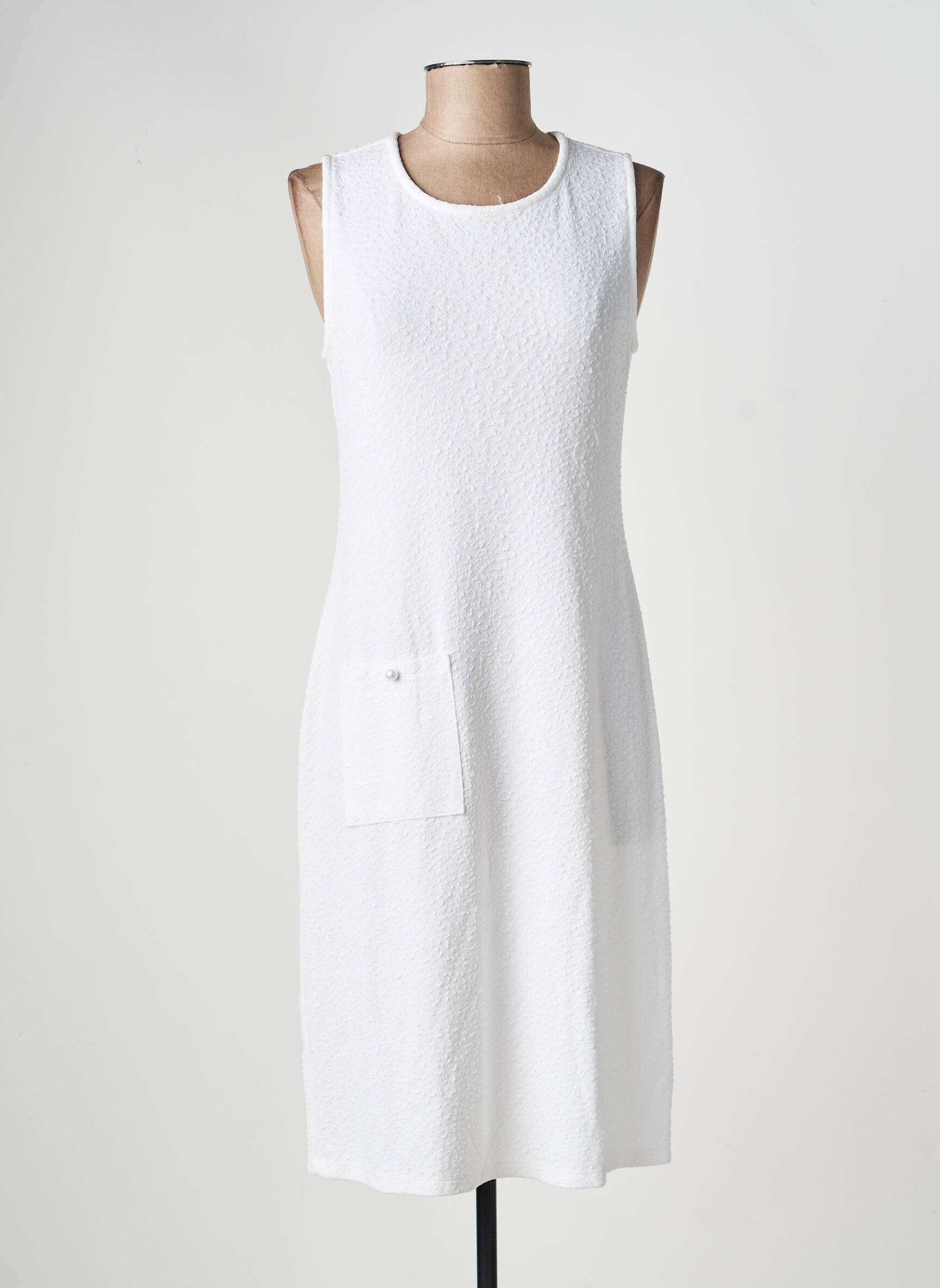 Rochie midi fără mâneci fără mâneci bej JOSEPH RIBKOFF femeie
