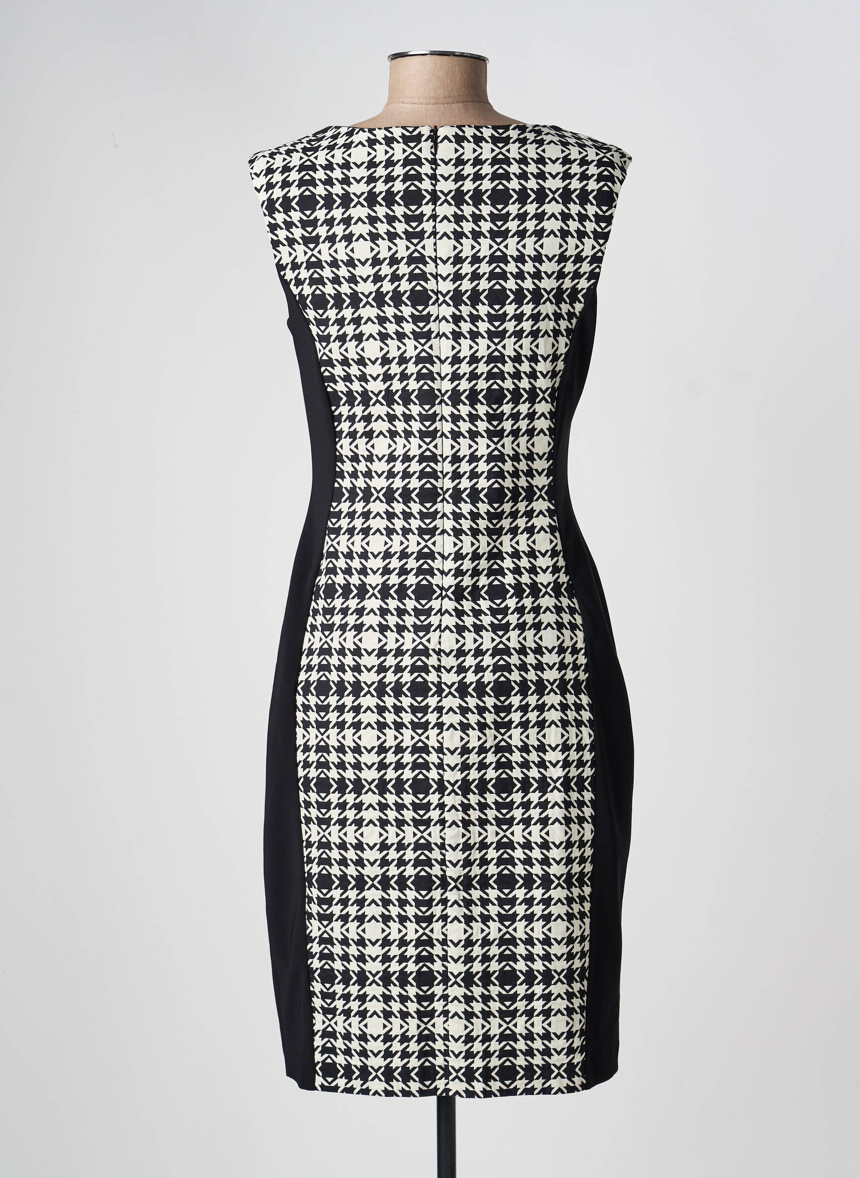 Rochie midi fără mâneci fără mâneci negru JOSEPH RIBKOFF femeie