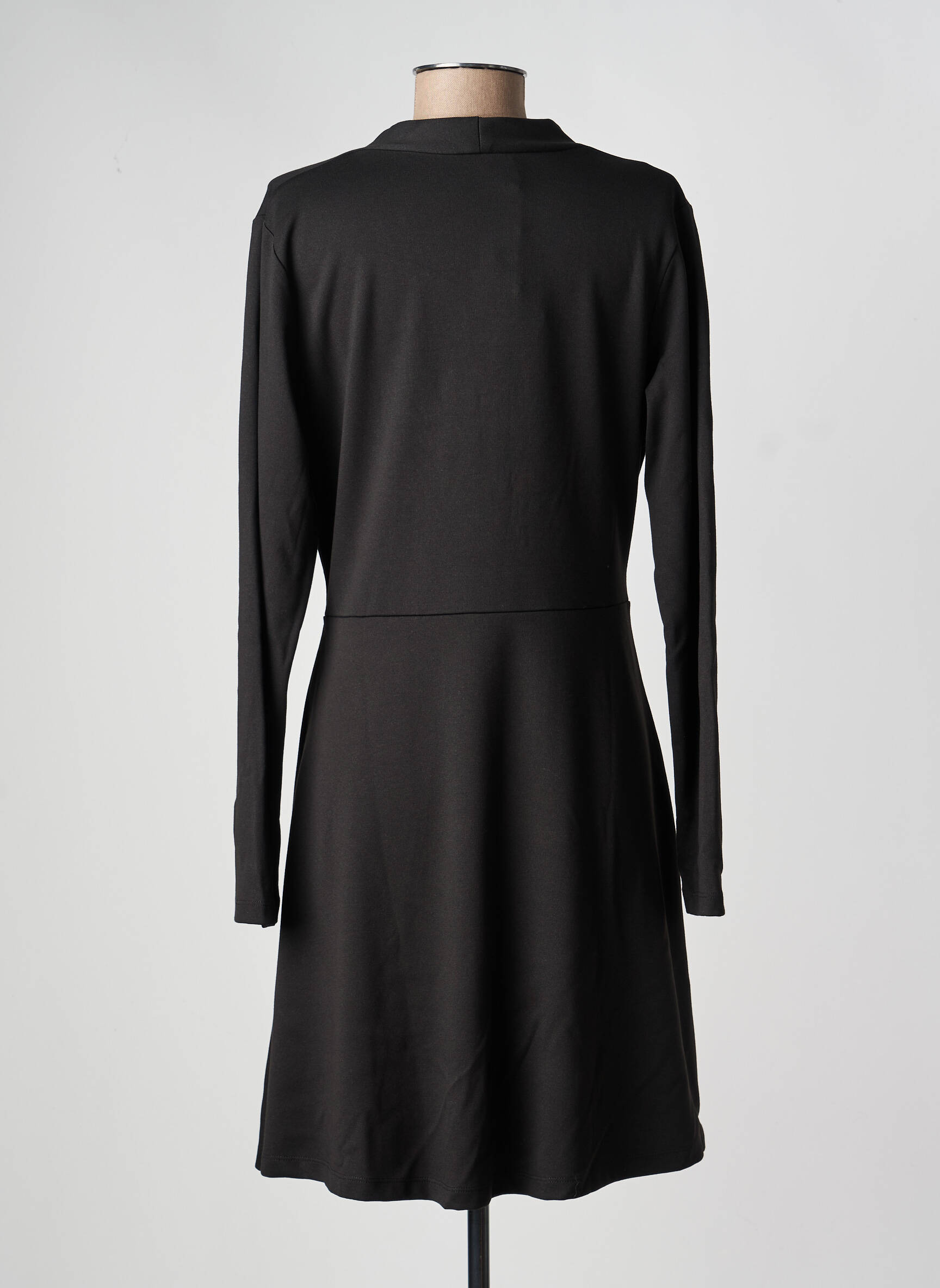 Rochie midi mâneci lungi mâneci lungi negru LA FEE MARABOUTEE femeie