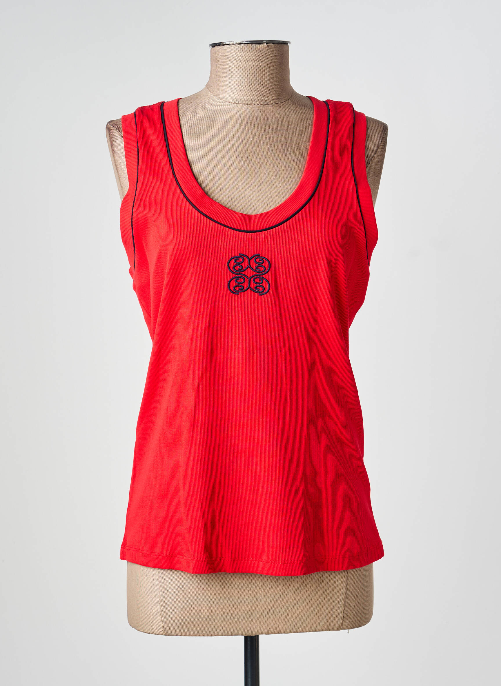 Tricou elasticitate mâneci scurte roșu ACCESS FASHION femeie