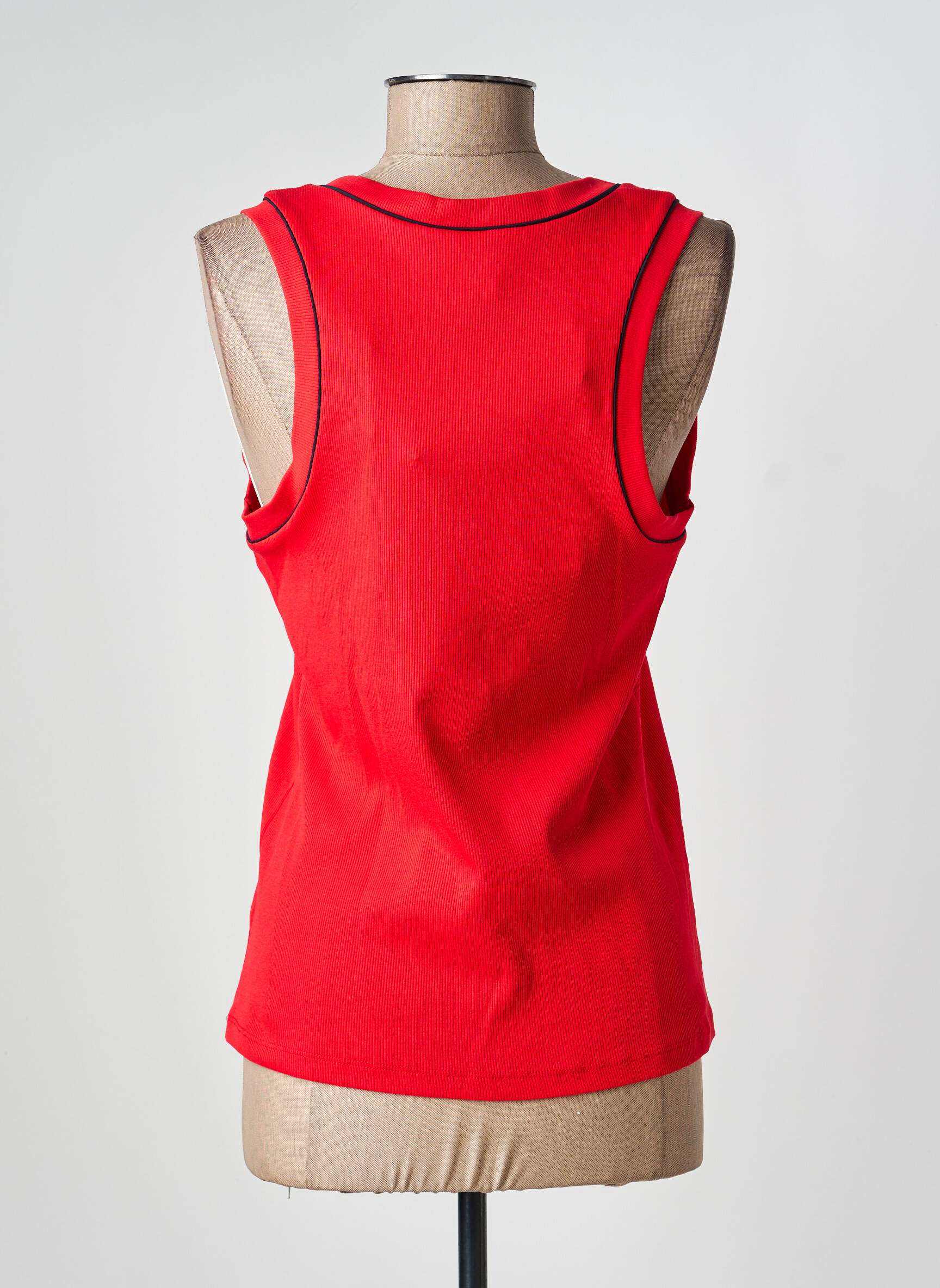 Tricou elasticitate mâneci scurte roșu ACCESS FASHION femeie
