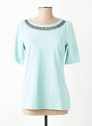Tricou elasticitate mâneci scurte albastru BETTY BARCLAY femeie