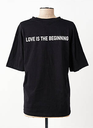 Tricou croială dreaptă mâneci scurte negru ACCESS femeie