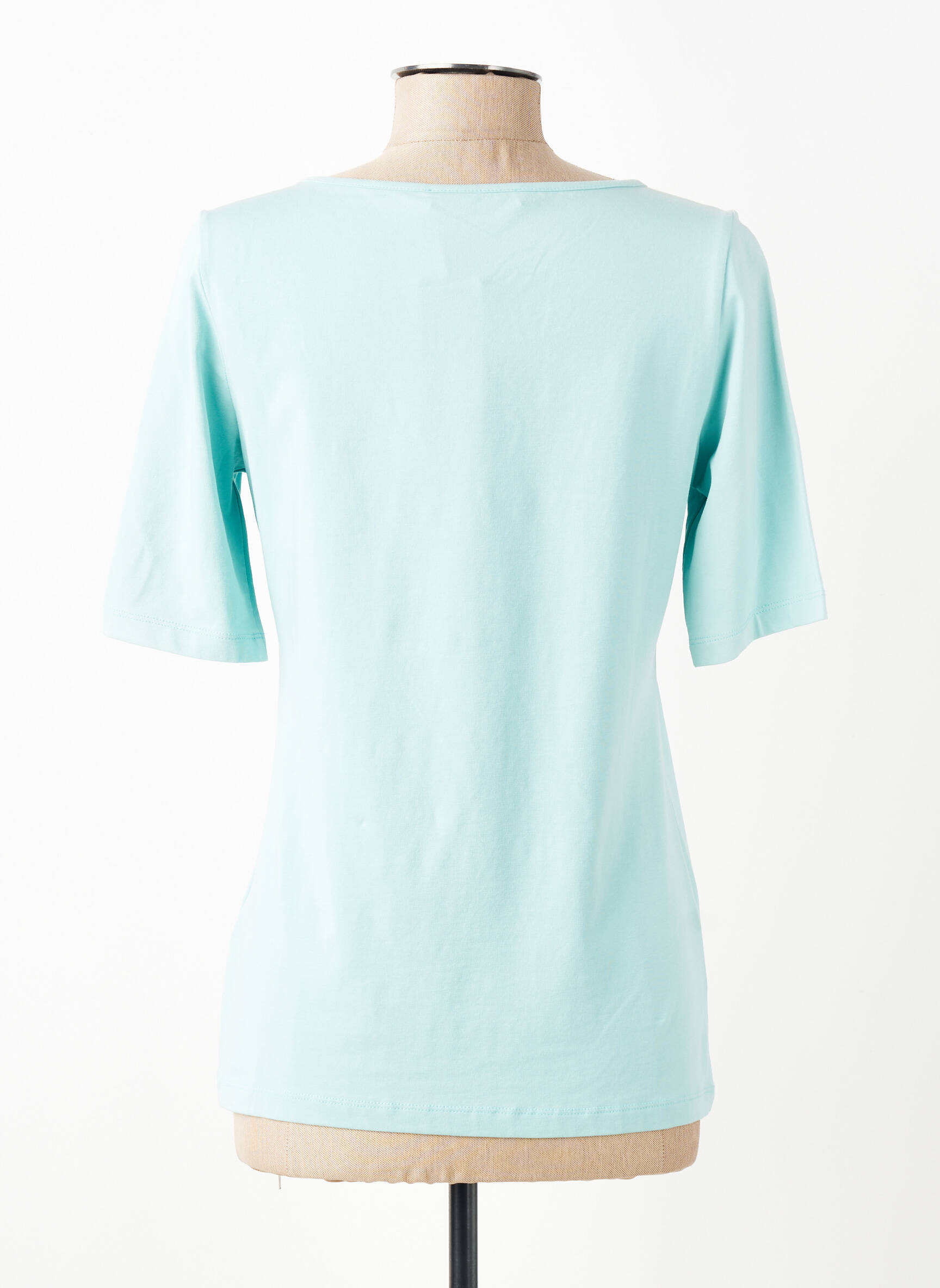 Tricou elasticitate mâneci scurte albastru BETTY BARCLAY femeie