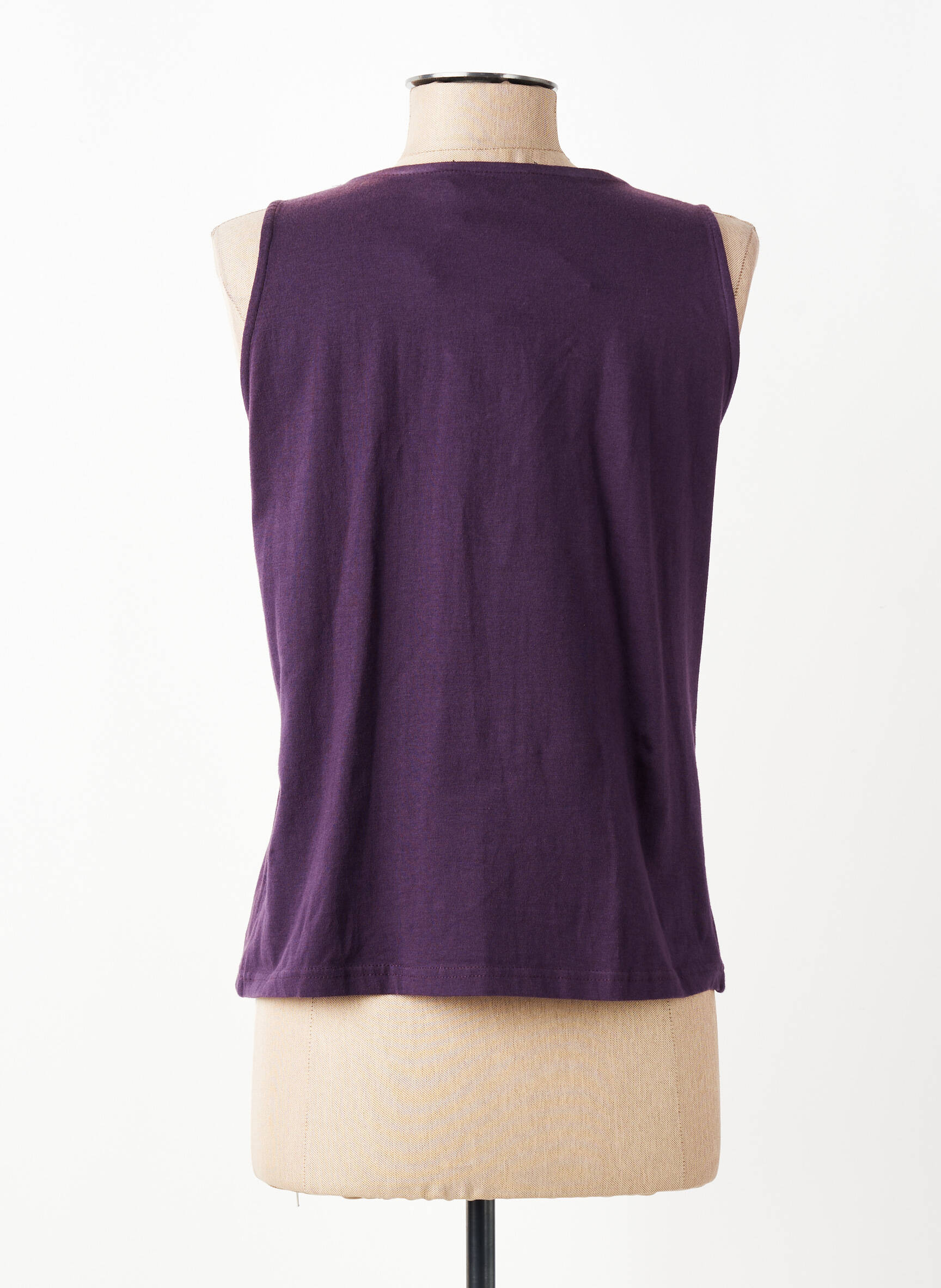 Top elasticitate fără mâneci violet TARA JARMON femeie