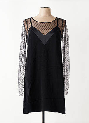 Rochie scurtă mâneci lungi mâneci lungi negru PENNYBLACK femeie