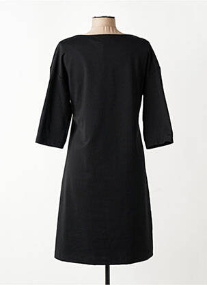 Rochie midi mâneci 3/4 mâneci 3/4 negru LA FEE MARABOUTEE femeie