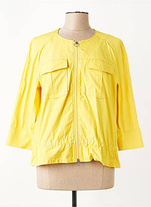 Jachete casual guler rotund galben BETTY BARCLAY femeie