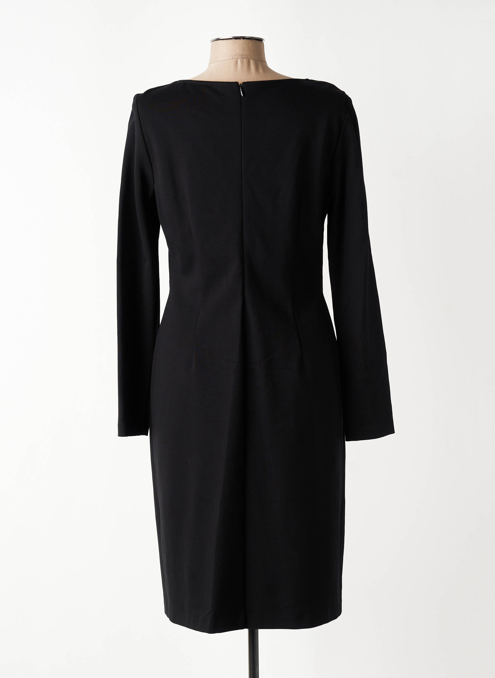 Rochie midi mâneci lungi mâneci lungi negru JOSEPH RIBKOFF femeie