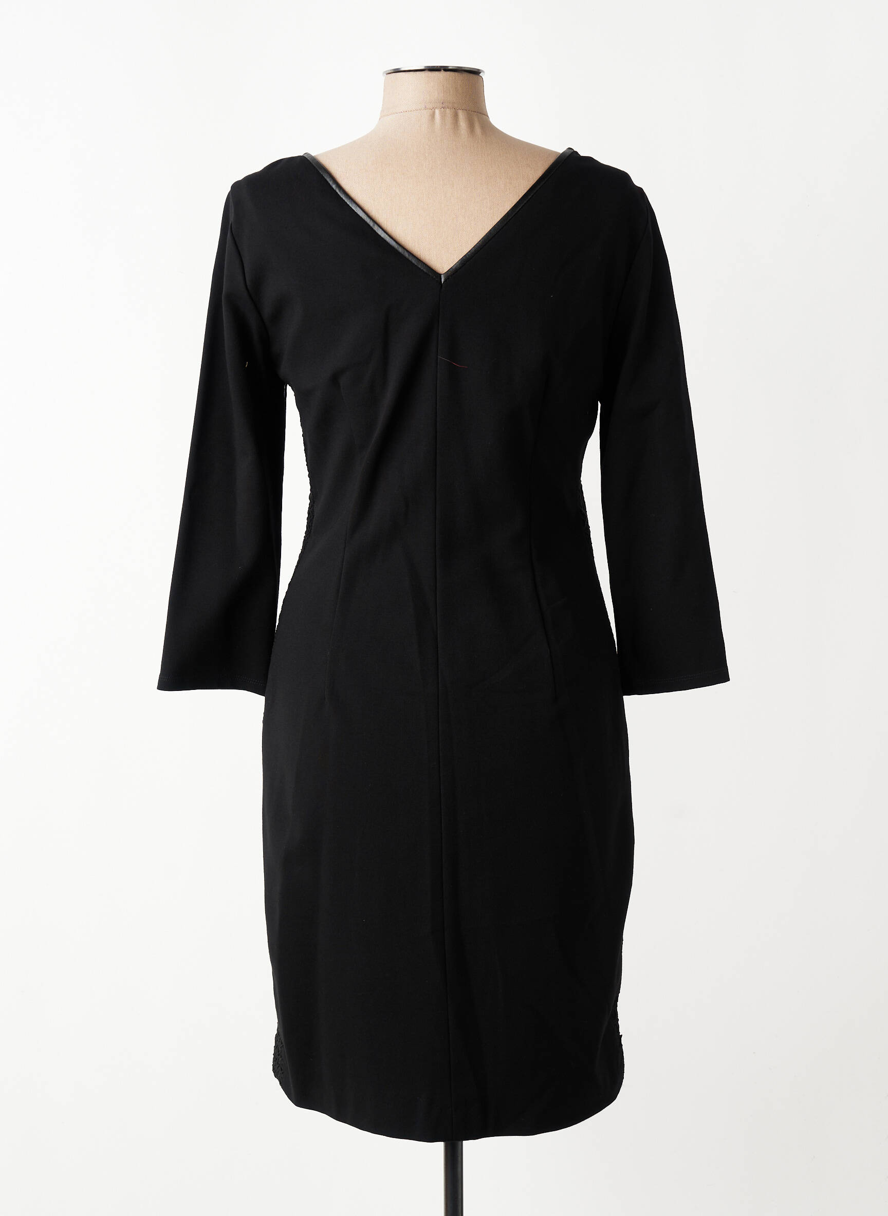 Rochie midi mâneci lungi mâneci lungi negru PENNYBLACK femeie