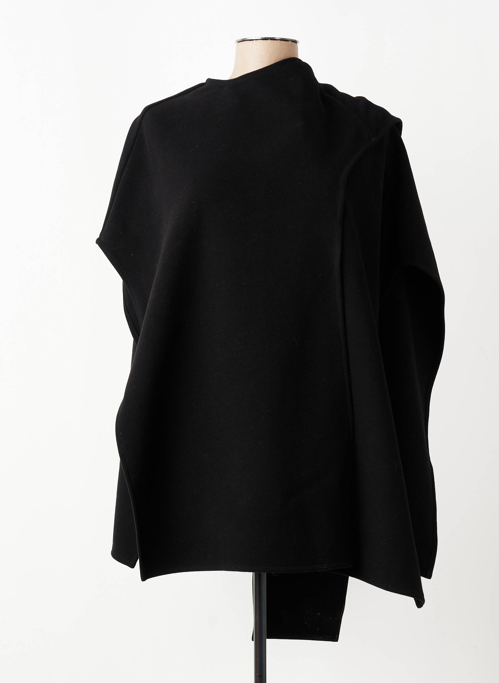 Poncho croială largă negru ACCESS femeie