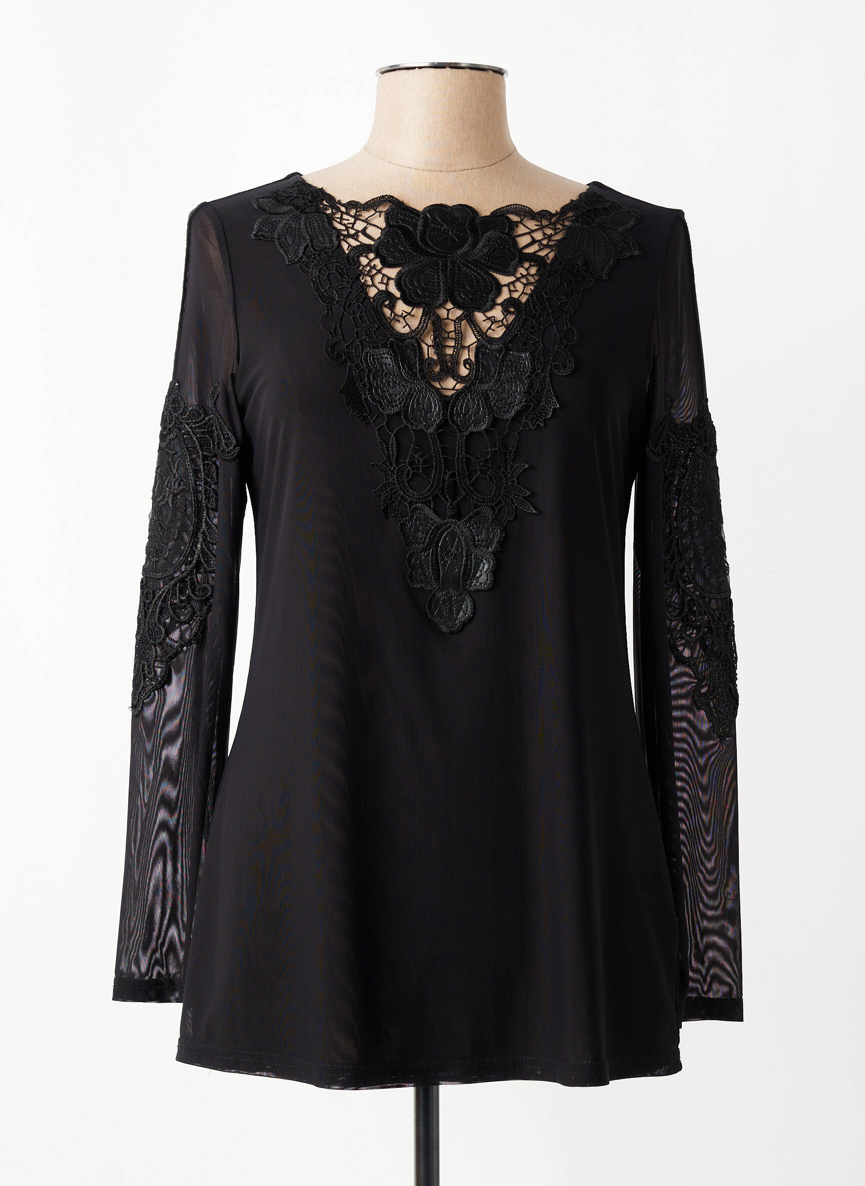 Top mâneci lungi mâneci lungi negru JOSEPH RIBKOFF femeie