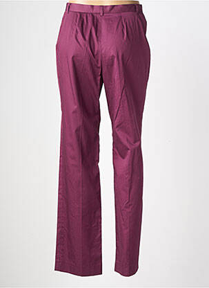 Pantalon drept țesătură poplin mărime normală violet GERARD DAREL femeie