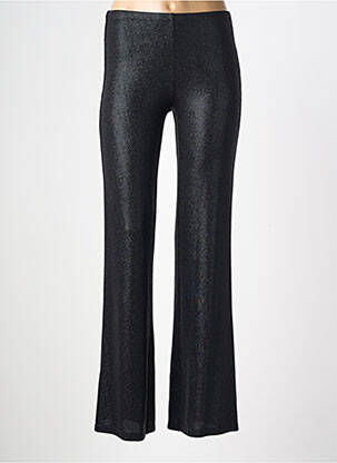 Pantalon drept elasticitate mărime normală negru NATHALIE CHAIZE femeie