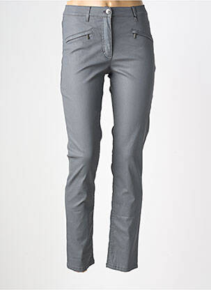 Pantalon slim elasticitate mărime normală gri BETTY BARCLAY femeie