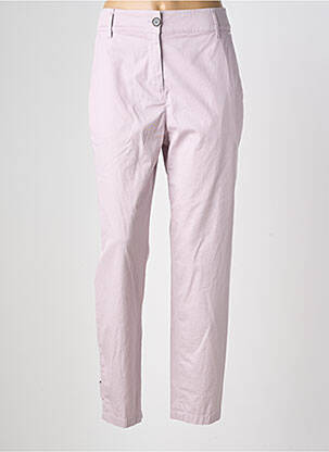 Pantalon chino elasticitate mărime normală violet MARC CAIN femeie