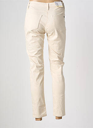 Pantalon slim țesătură poplin mărime normală bej BETTY BARCLAY femeie