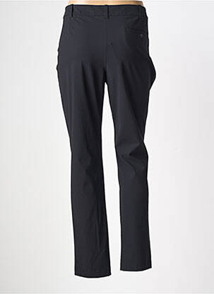 Pantalon slim țesătură poplin mărime normală negru INDIES femeie