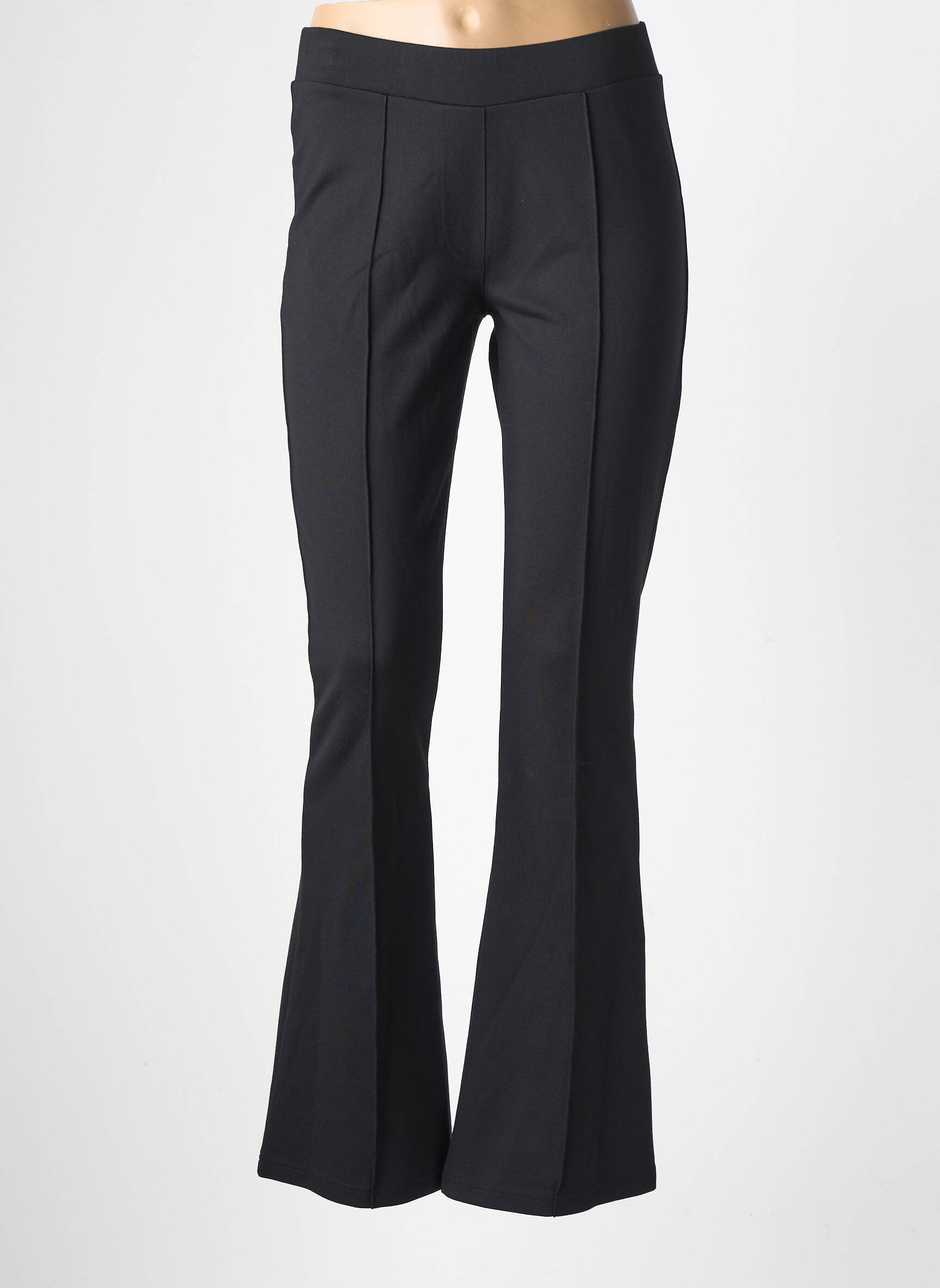 Pantalon evazat elasticitate mărime normală negru BETTY BARCLAY femeie