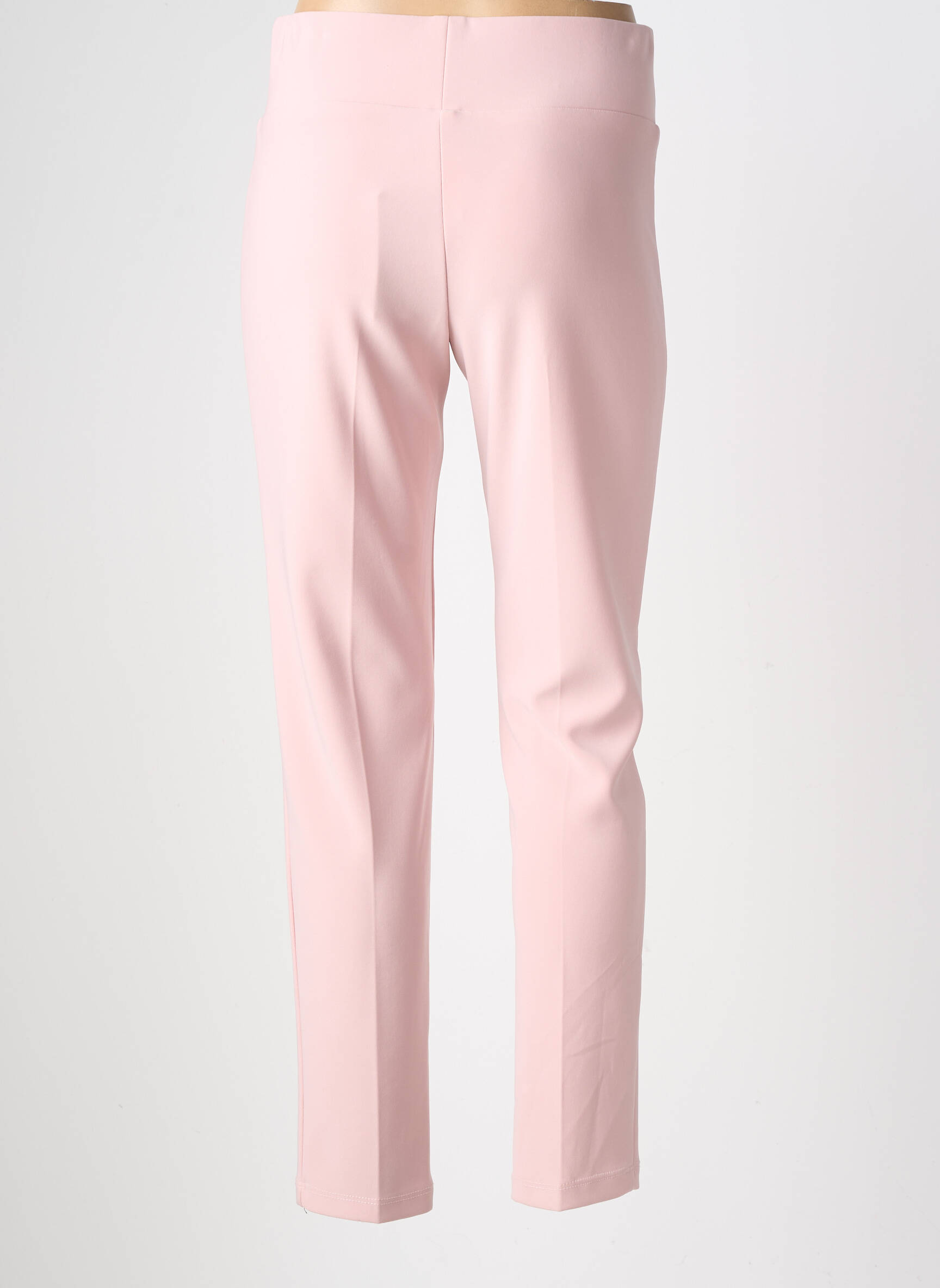 Pantalon drept elasticitate mărime normală roz FRANK LYMAN femeie