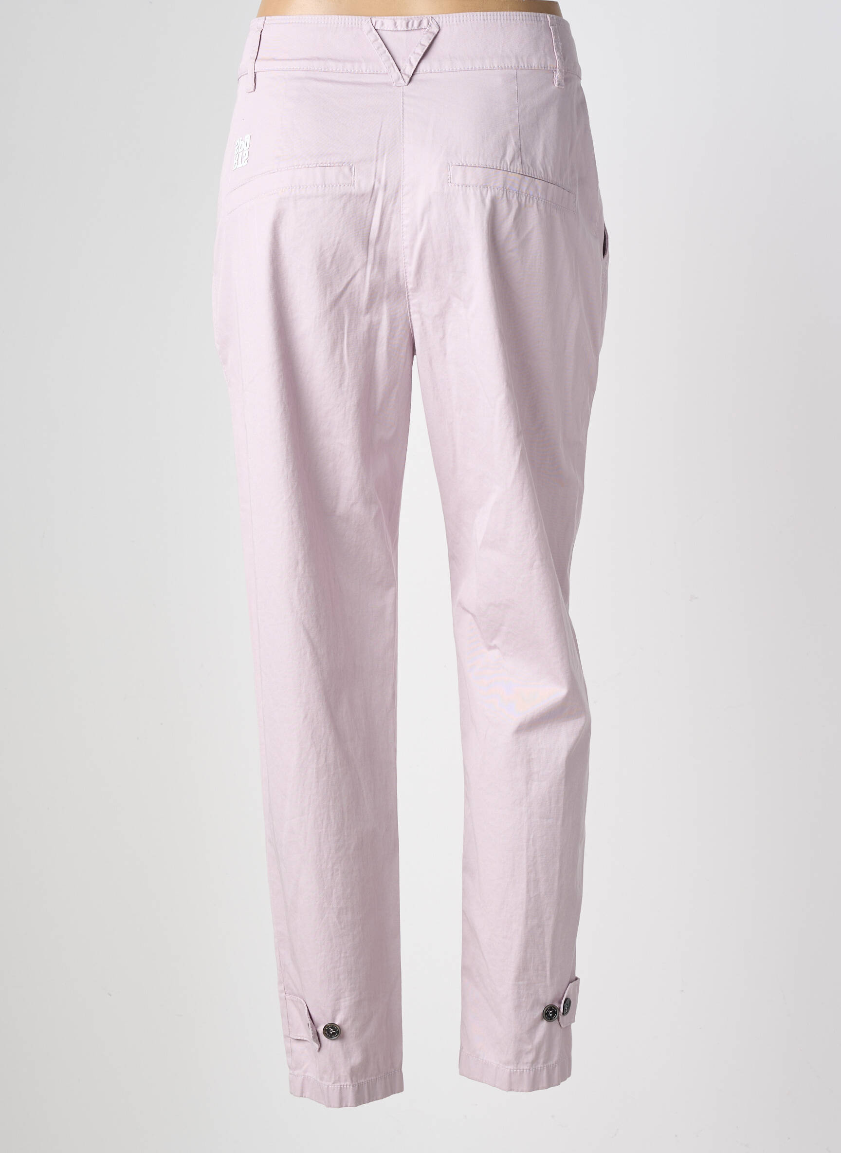 Pantalon chino elasticitate mărime normală violet MARC CAIN femeie