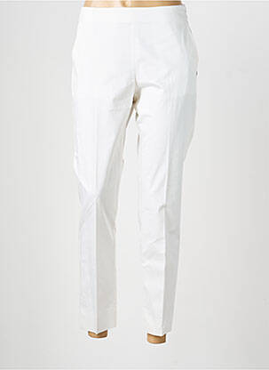 Pantalon 7/8 talie cu cleme mărime normală alb PENNYBLACK femeie