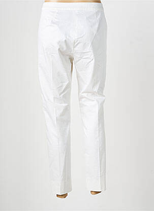 Pantalon 7/8 talie cu cleme mărime normală alb PENNYBLACK femeie