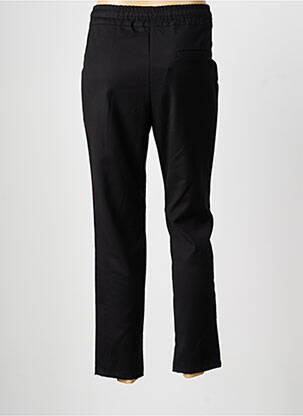 Pantalon 7/8 talie elastică mărime normală negru LA FEE MARABOUTEE femeie
