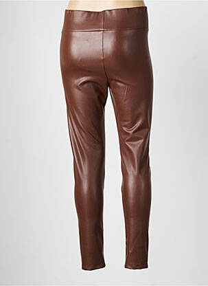 Colant țesătură imitație de piele mărime normală maro FRANK LYMAN femeie