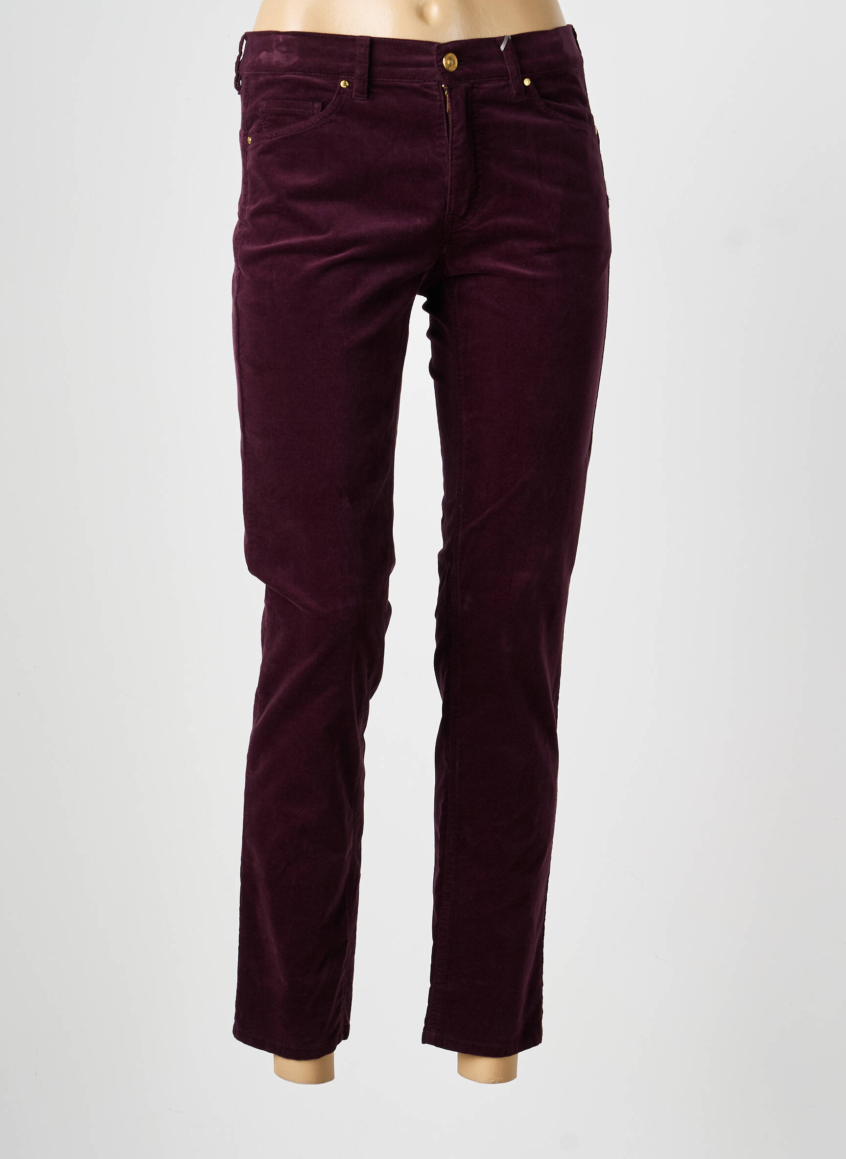 Pantalon 7/8 elasticitate mărime normală roșu RAFFAELLO ROSSI femeie