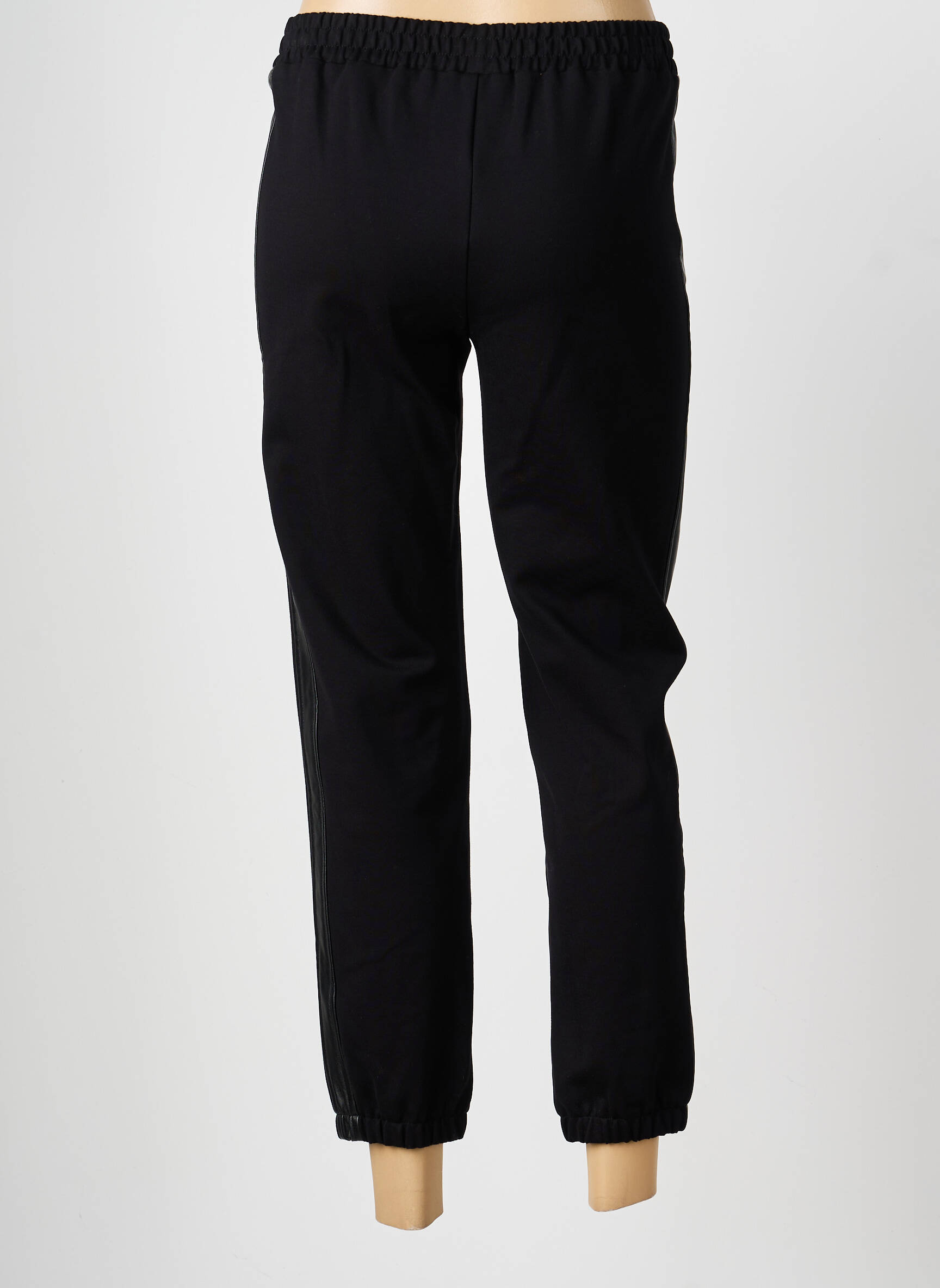 Pantalon 7/8 talie elastică mărime normală negru JOSEPH RIBKOFF femeie