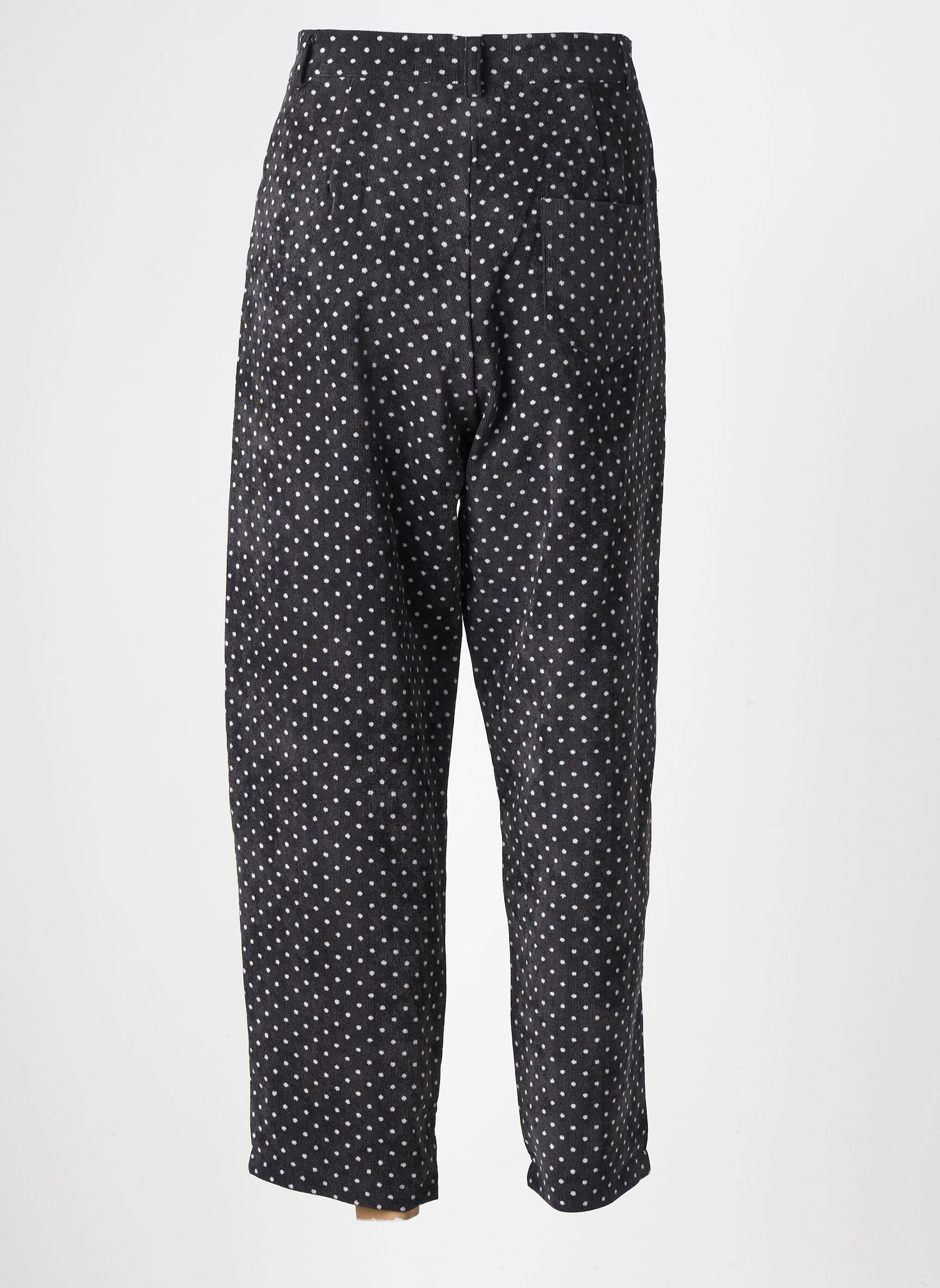 Pantalon drept elasticitate talie înaltă negru ELLI WHITE femeie