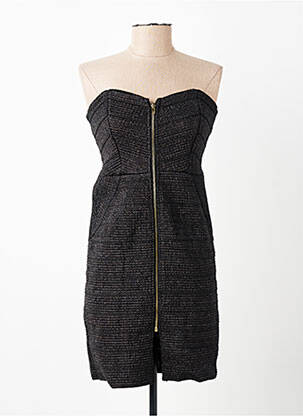Rochie scurtă fără mâneci fără mâneci negru DAPHNEA femeie