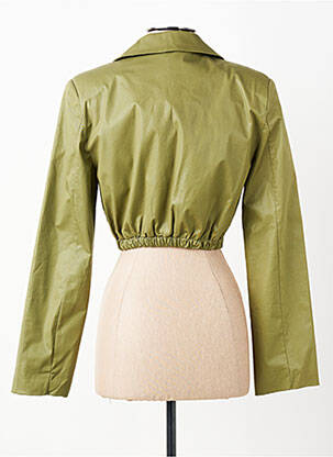 Sacou finisaj interior dublat verde GARCONNE femeie